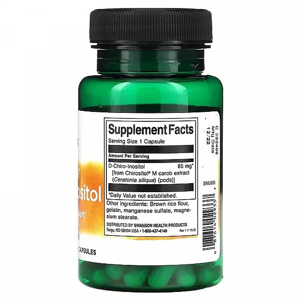 Infit.com.ua | D-чиро-инозитол Swanson D-Chiro-Inositol (SWU933), 60 ...